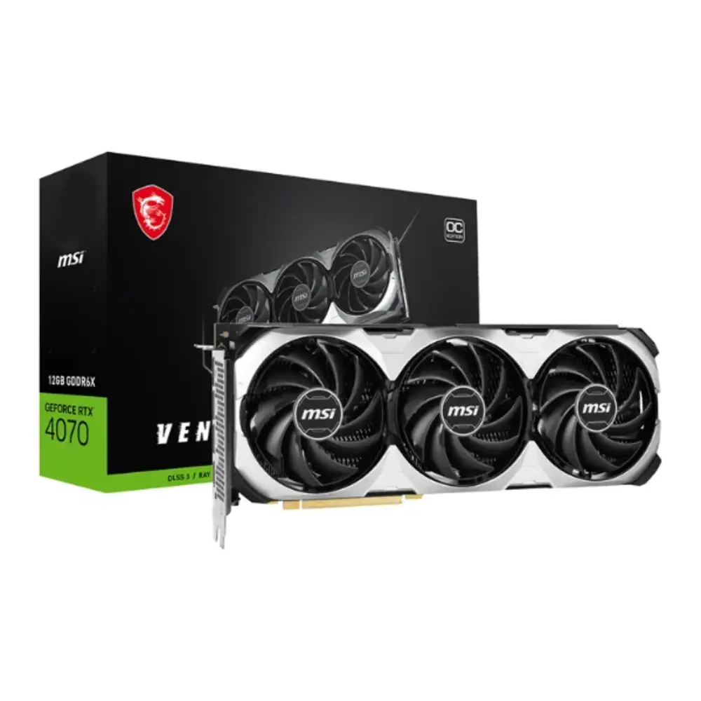 TARJETA DE VIDEO MSI GEFORCE RTX 4070 VENTUS 3X E1 12G OC 912-V512-027