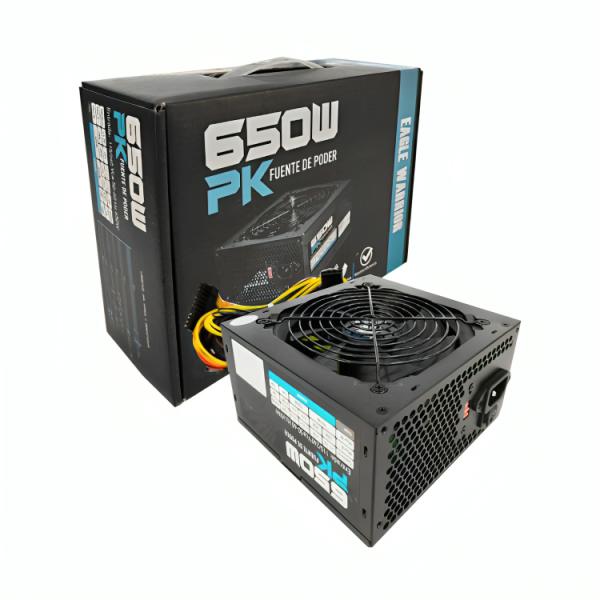 FUENTE DE PODER EAGLE WARRIOR 650W WHITE PK650RSF001C