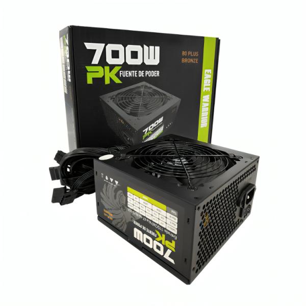 FUENTE DE PODER EAGLE WARRIOR 700W BRONZE  PK700R2B001C