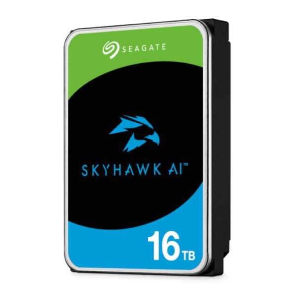 HD INTERNO 16TB SATA SEAGATE SKYHAWK AI VIDEO 3.5 PULGADAS 256MB PARA SISTEMA DE CÁMARA DE SEGURIDAD DVR NVR ST16000VE002