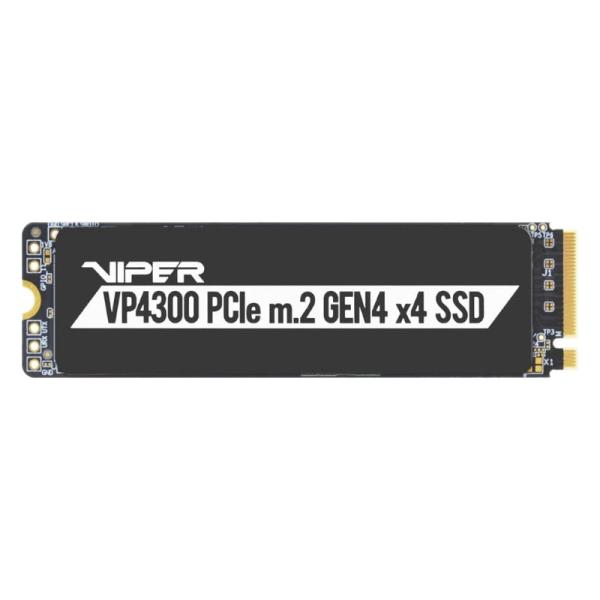 HD INTERNO SOLIDO 1TB PATRIOT VP4300 PCI-E M.2 GEN4 x4 7.400 MB/S / 6.800 MB/S VP4300-1TBM28H