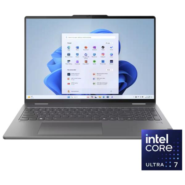 LAPTOP LENOVO YOGA 7I 2 EN 1 16″ ULTRA 7 155U 16GB 1TB SSD WIN 11 HOME INGLES 83DL0002US