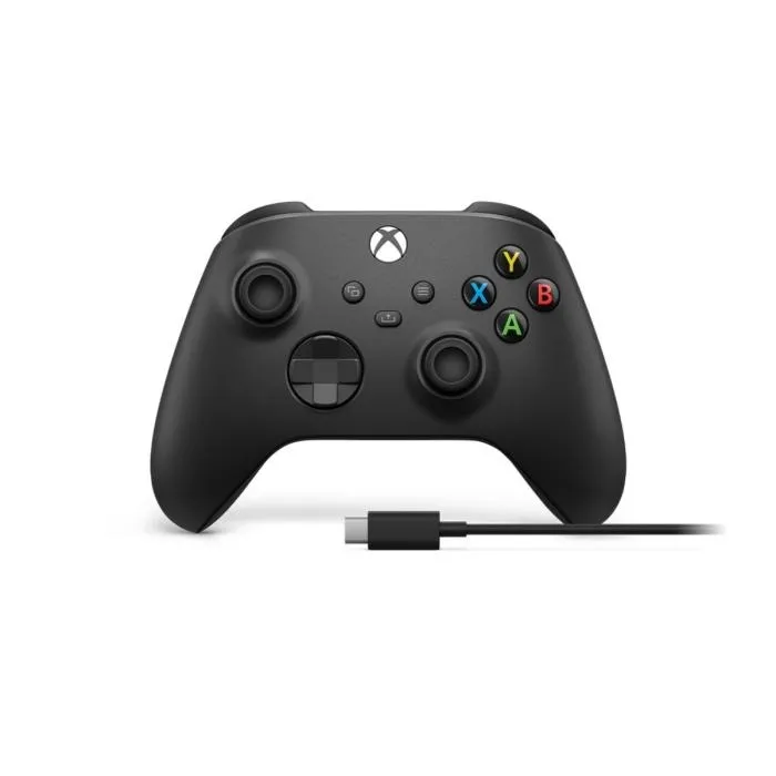 MICROSOFT XBOX CONTROL WIRELESS + CALBE USB-C NEGRO 1V8-00016