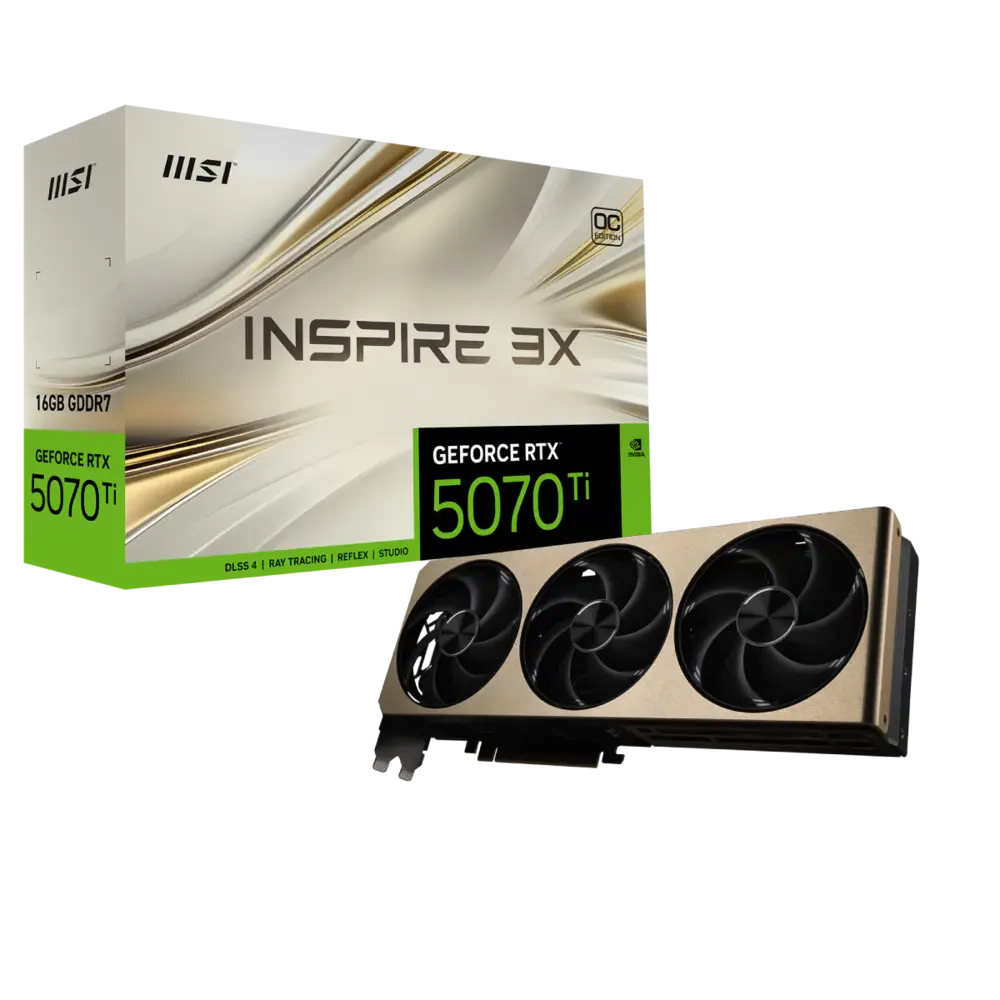 MSI GEFORCE RTX 5070 TI 16GB