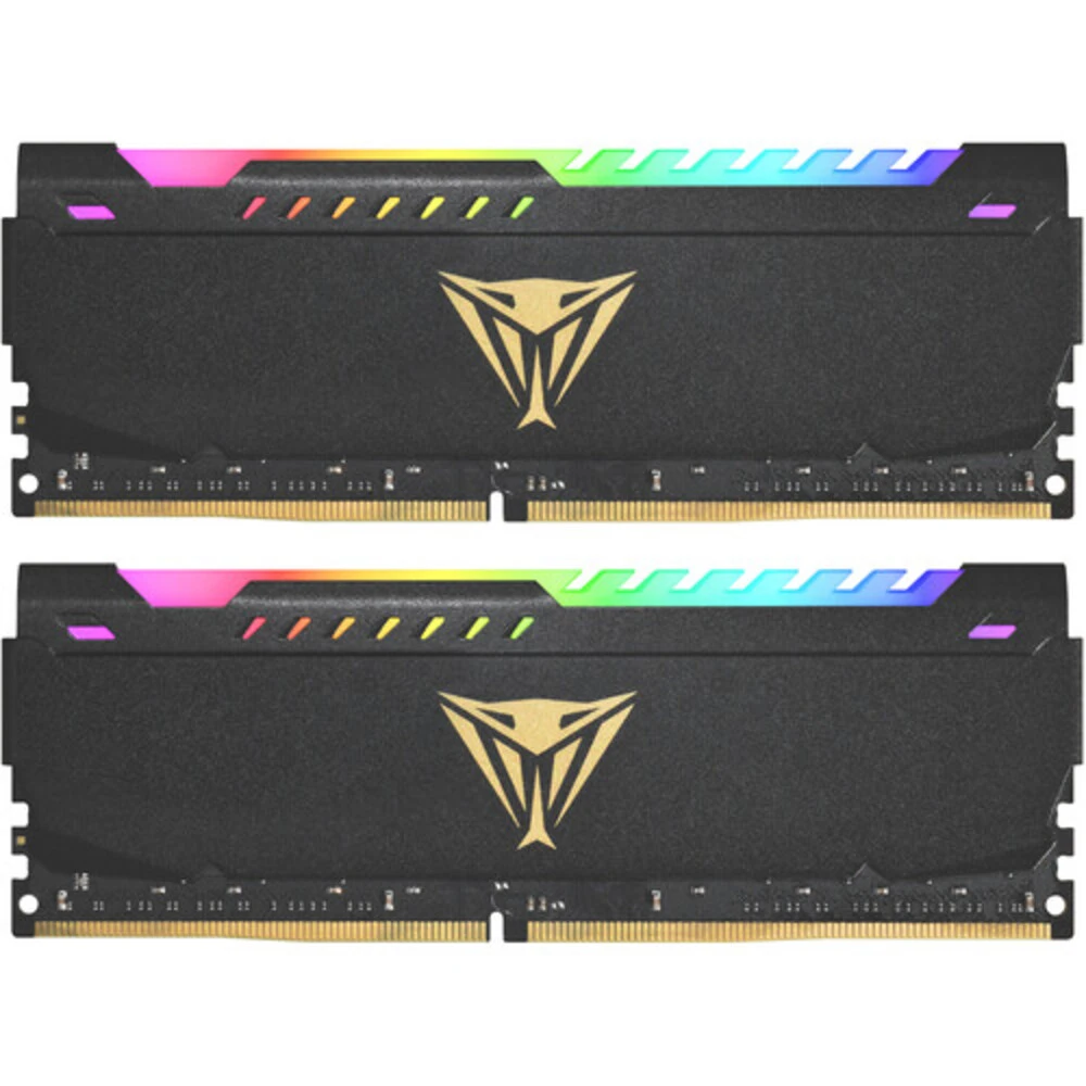 MEMORIA PC 32GB DDR4 3600MHZ PATRIOT VIPER STEEL RGB BLACK / PVSR432G360C09DE00257