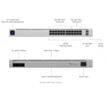 Ubiquiti UniFi Switch USW-Pro-24-POE - Conmutador - Gestionado - Image 2