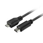 Xtech XTC-520 – Cable USB – 24 pin USB-C (M) reversible a Micro-USB tipo B (M) – USB 2.0 – 1.8 m – negro