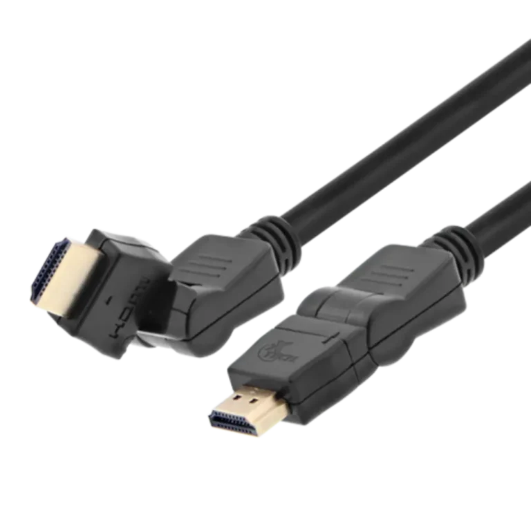HDMI macho a HDMI macho giratorio