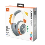 JBL - Headphones - Wireless - JR 470 NC Banded Wireless White - Image 3