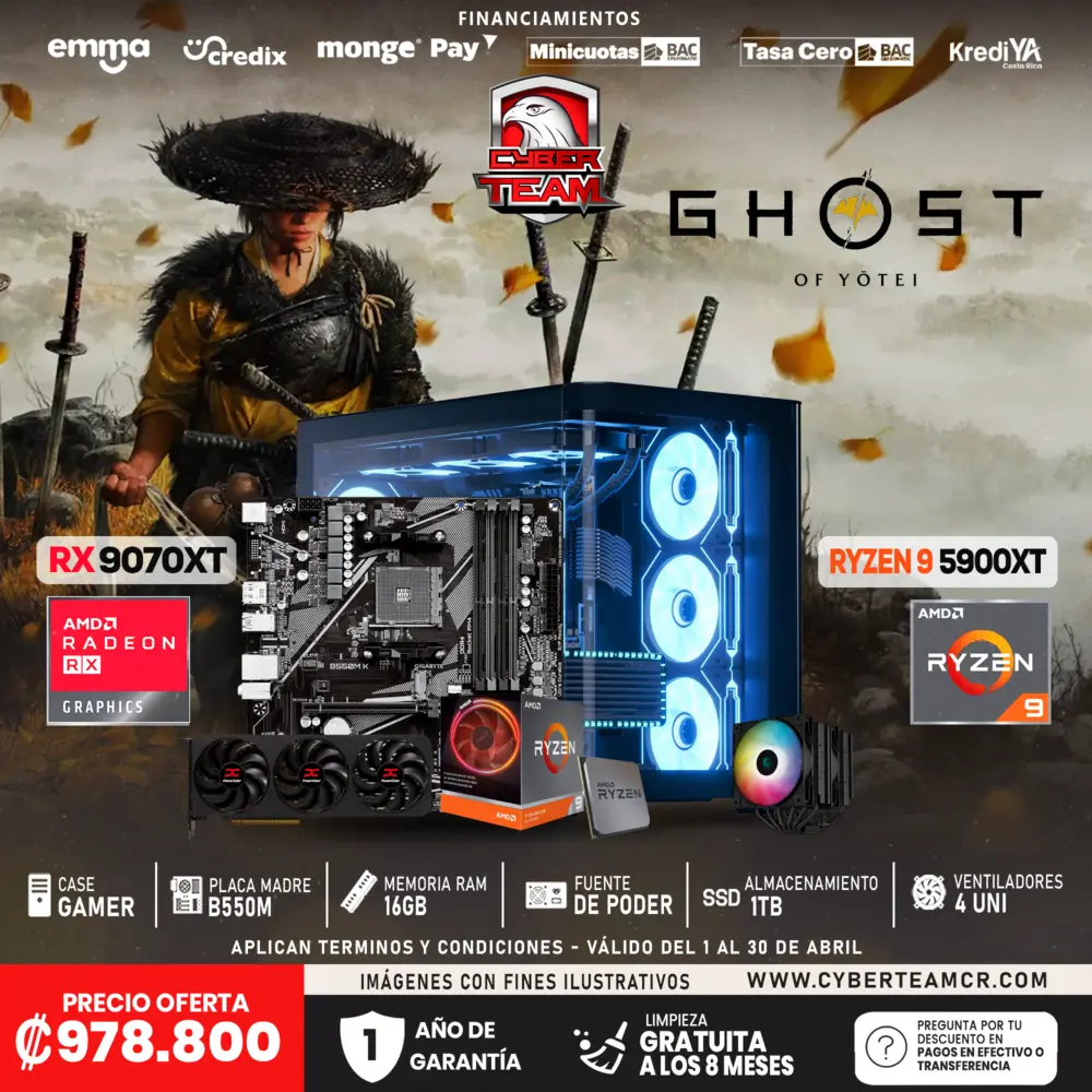 PC GAMING AMD RYZEN 9 5900XT RX 9070XT