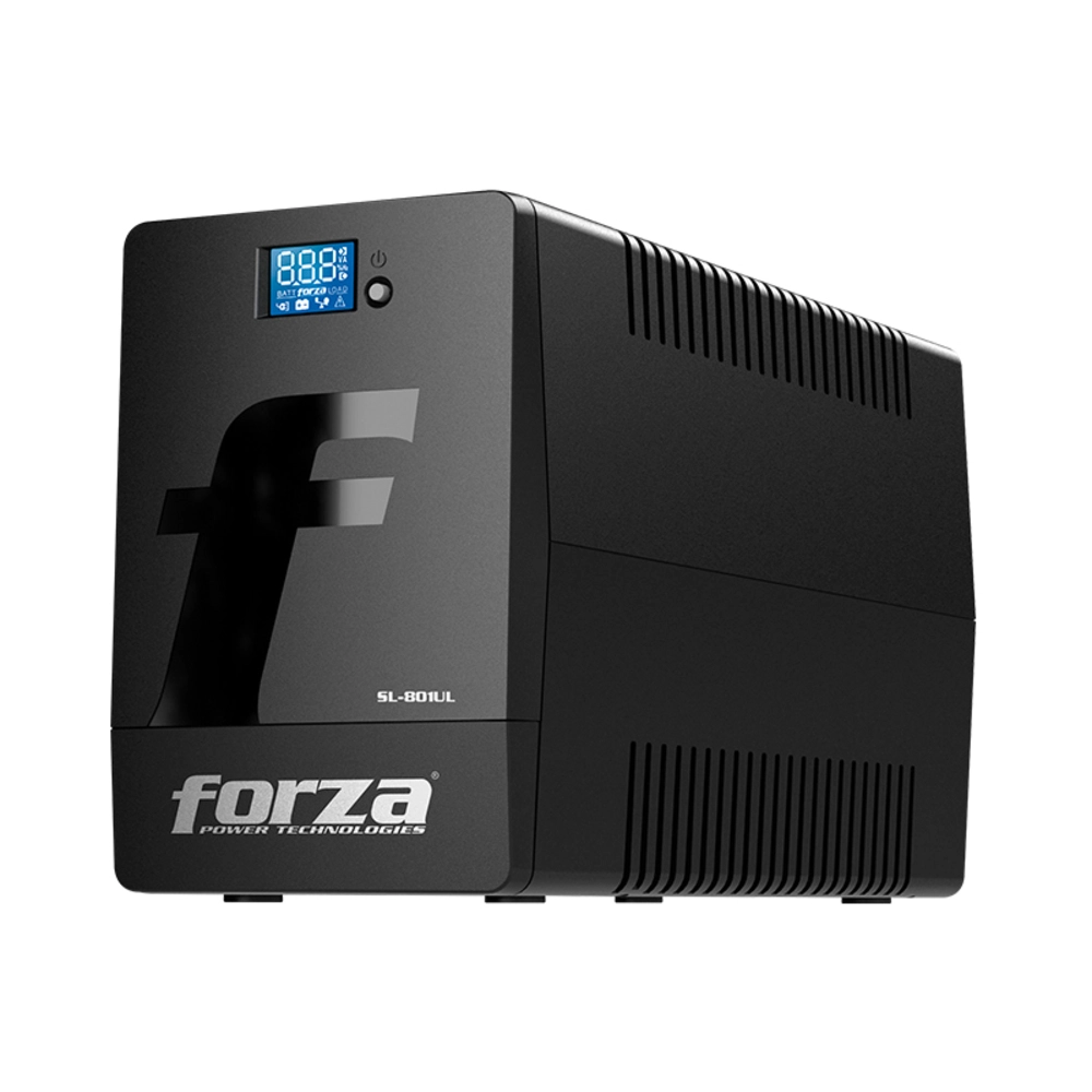 Forza – UPS – Line interactive – 480 Watt – 800 VA – 120 V – 6 NEMA Outlets