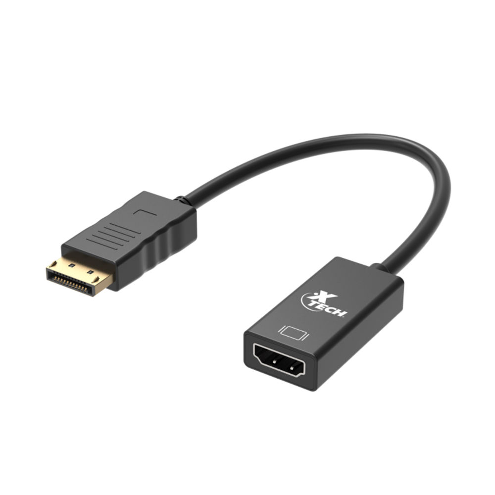 Adaptador DisplayPort macho a HDMI hembra