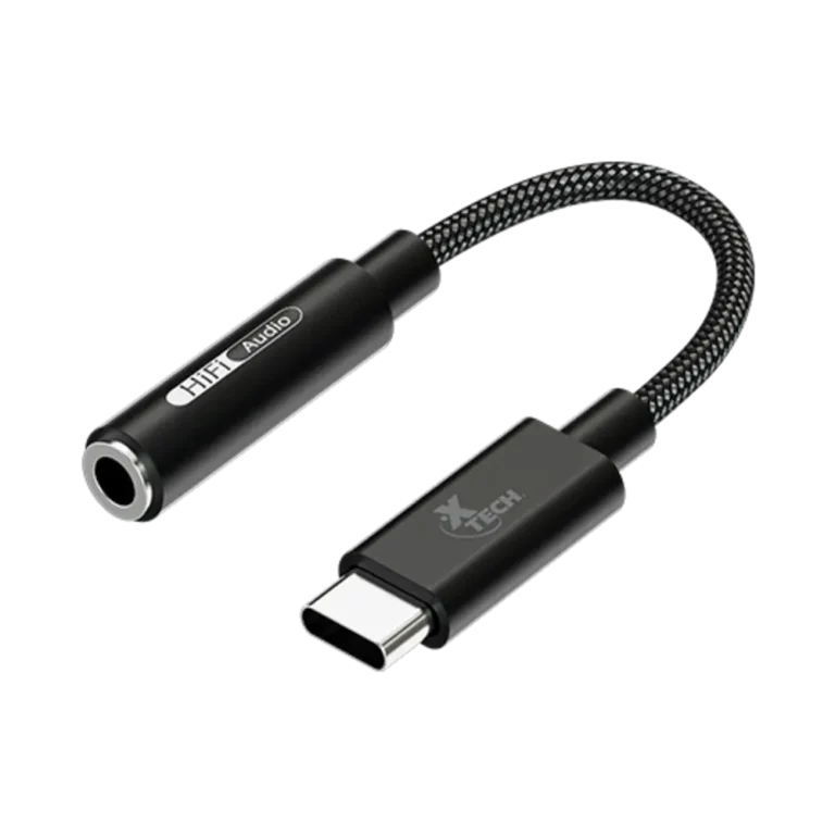 Adaptador USB-C macho a conector 3.5mm