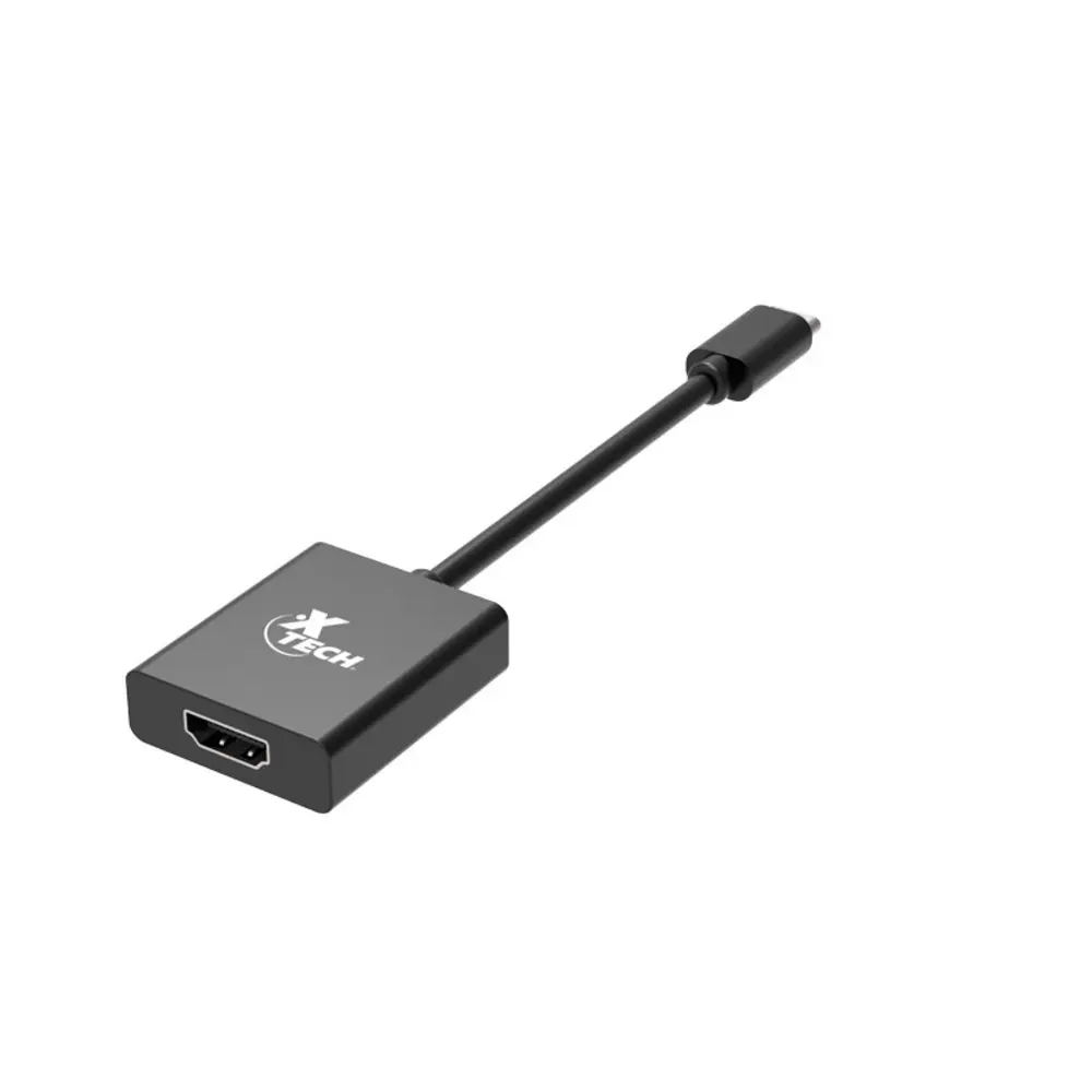 Xtech – Video adapter – USB Type C – HDMI – Black – (m) to (f) XTC-541