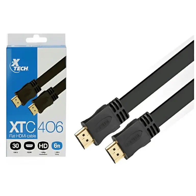 Cable HDMI plano con conector macho a macho