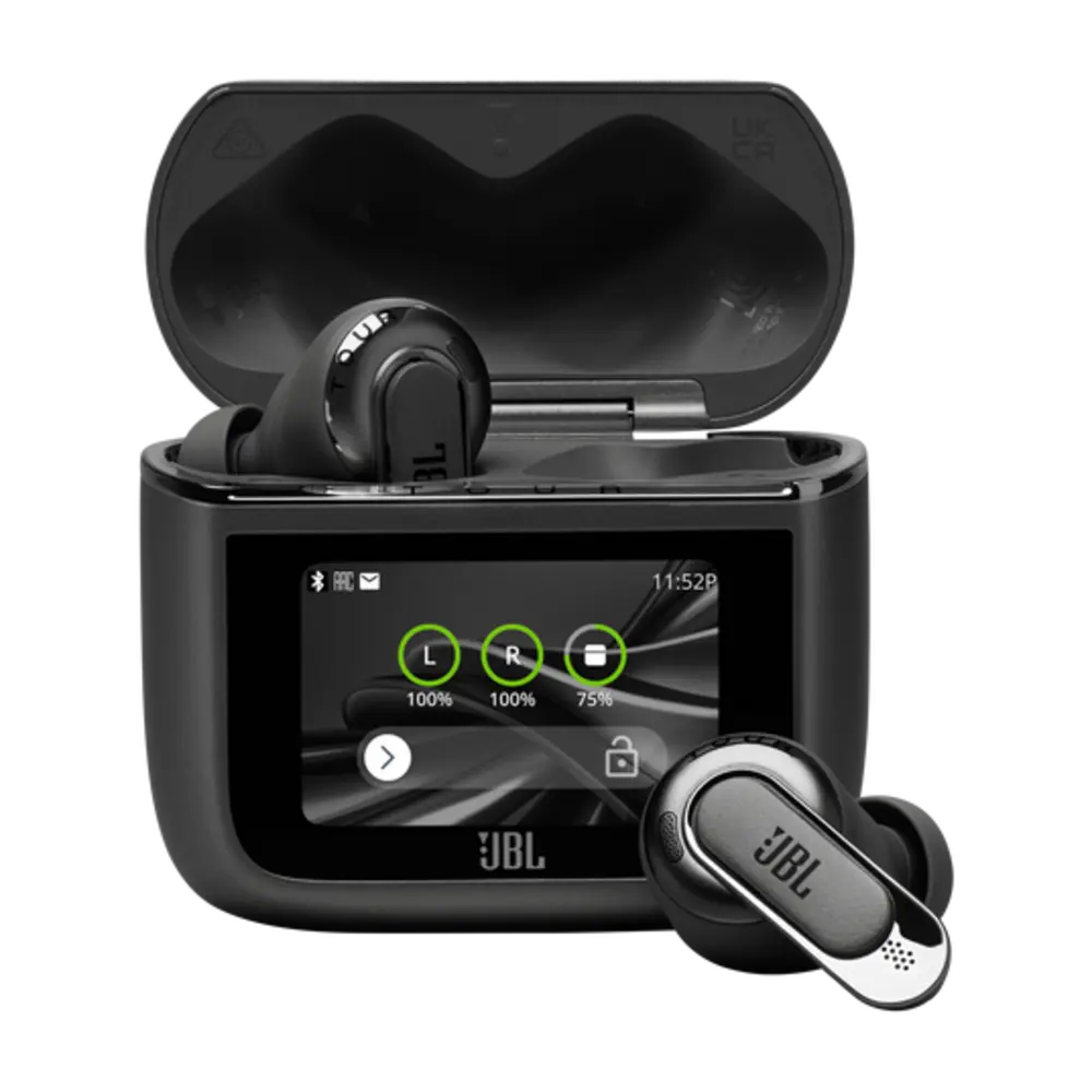 JBL – Headphones – Wireless – Tour Pro Noise cancelling – Bl