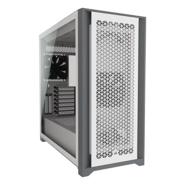 CASE GAMING CORSAIR 5000D AIRFLOW TEMPERED  GLASS MID TOWER ATX PC WHITE CC-9011211-WW