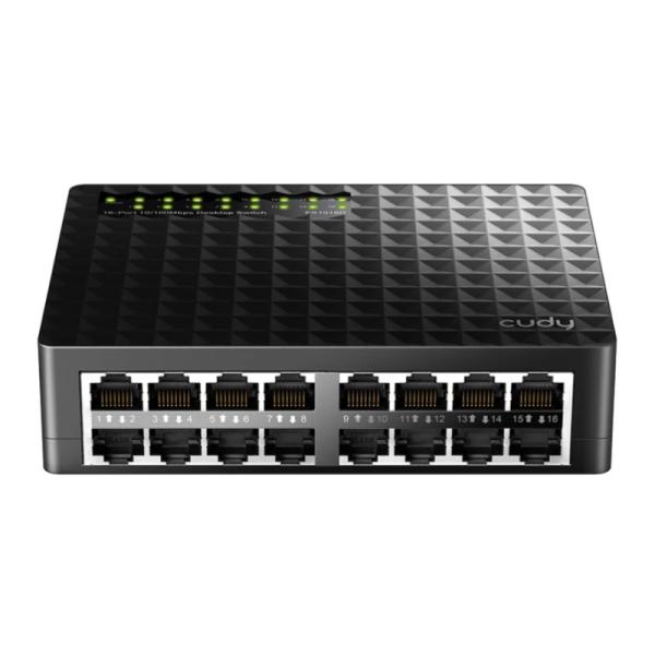SWITCH CUDY FS1016D 16XPORT 10/100 MBPS DESKTOP