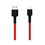 CABLE XIAOMI BRAIDED USB TYPE-C 100CM RED  18863