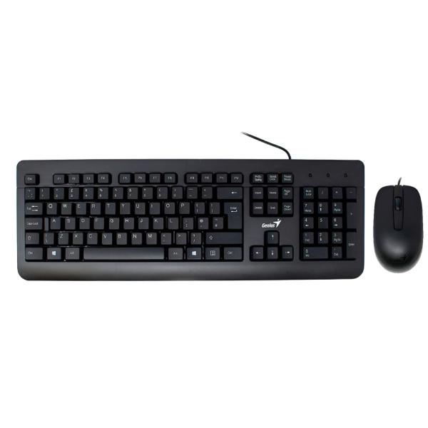 TECLADO Y MOUSE GENIUS KM-160 ALAMBRICO ESPAÑOL 31330001414
