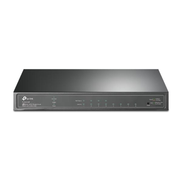 SWITCH  TP LINK SG2008P(UN) OMADA 4 PUERTOS PoE+ Y 4 PUERTOS GIGABIT 10/100 MBPS NO ADMINISTRABLE