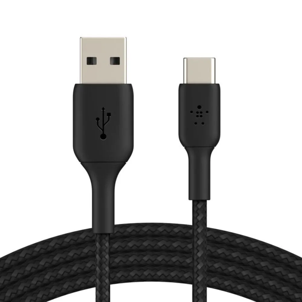 Belkin BoostCharge – Cable USB – 24 pin USB-C (M) a USB (M) – 1 m – negro