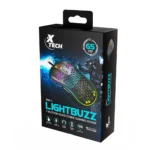 Xtech - XTM-620 - Mouse - USB - Wired - Black - Gaming 7 button Honeycomb - Image 2