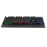 Teclado multimedia cableado para videojuegos