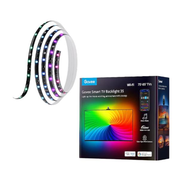 LUZ PARA TV 75-85″ GOVEE AJUSTABLE CAMBIO DE COLOR H6098AD2