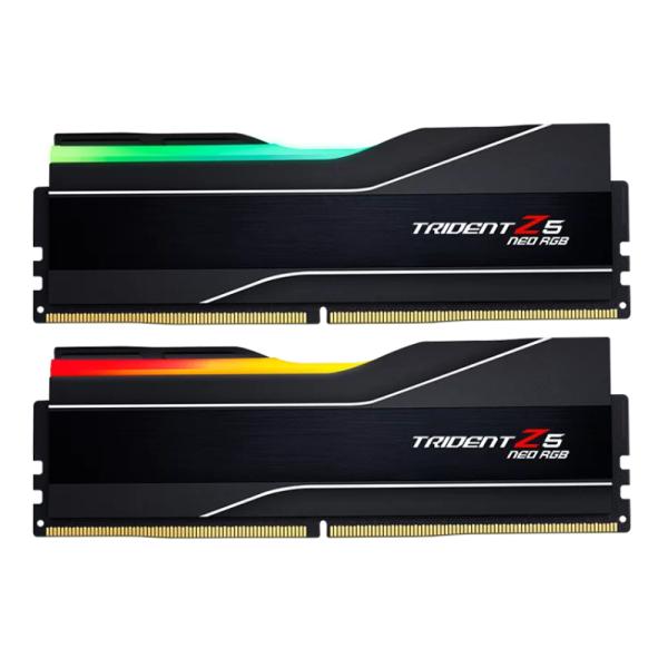 MEMORIA RAM PC 64GB (2 X 32G) G.SKILL TRIDENT Z5 NEO RGB DDR5 6000MHZ CL36 F5-6000J3636F32GX2-TZ5NR