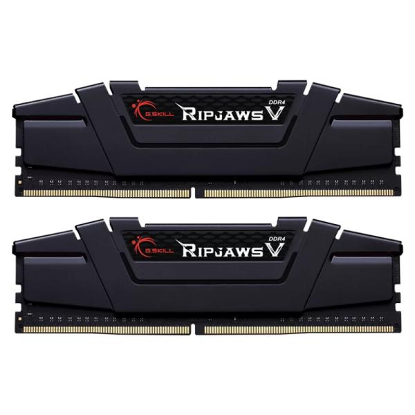 MEMORIA RAM PC 32GB (2 X 16GB) G.SKILL RIPJAWS V DDR4 3200MHZ CL16 F4-3200C16D-32GVK