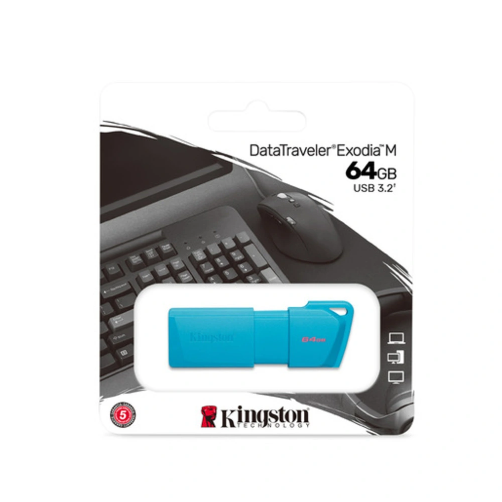 Kingston traveler exodia 64GB AQUA BLUE