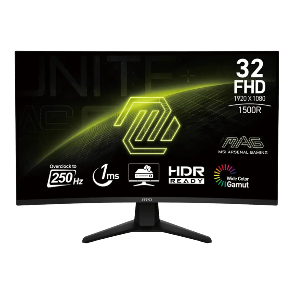 MONITOR MSI MAG 32C6X 32 INCH CURVO FULL HD 250HZ 1MS VA
