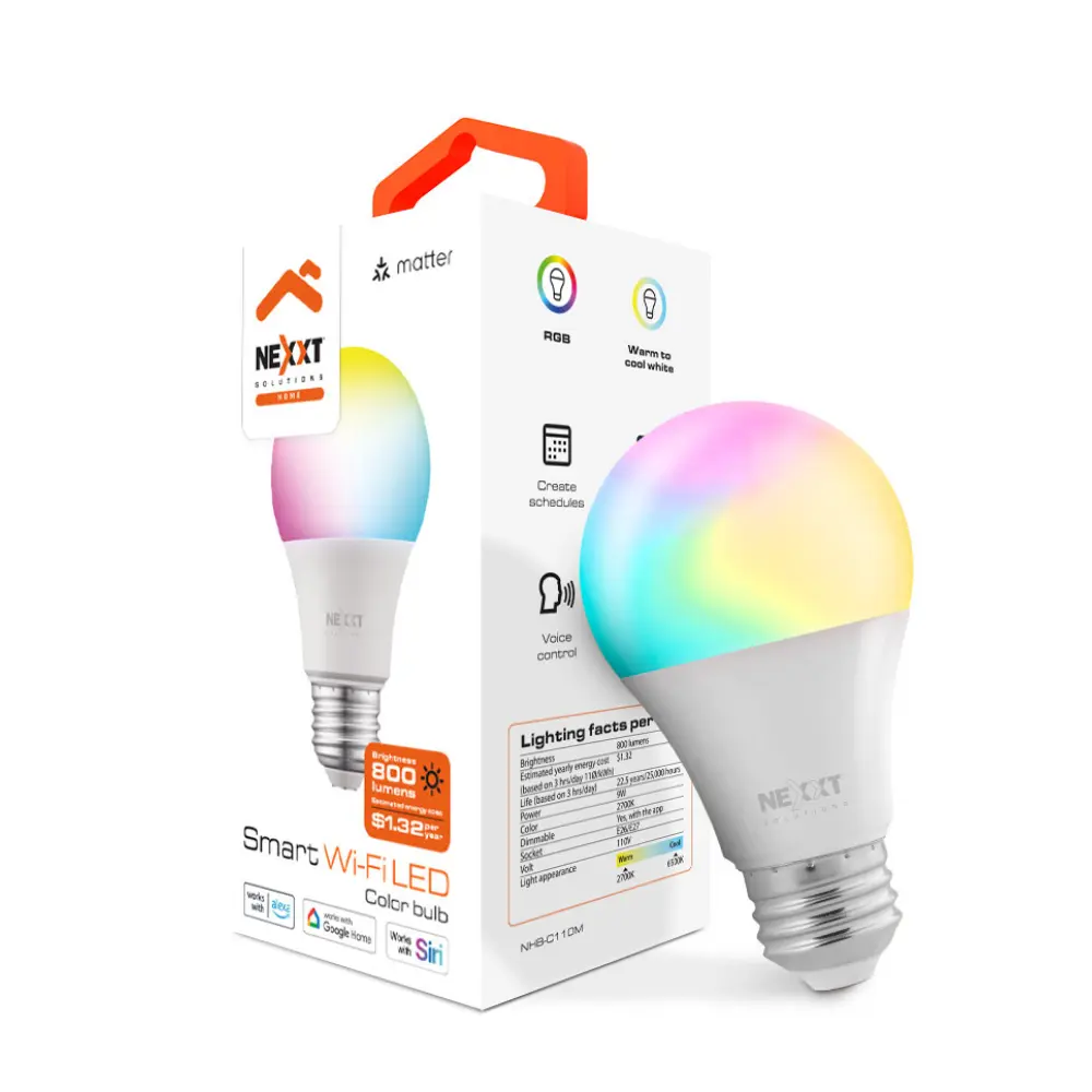 Bombilla LED inteligente Wi-Fi Nexxt
