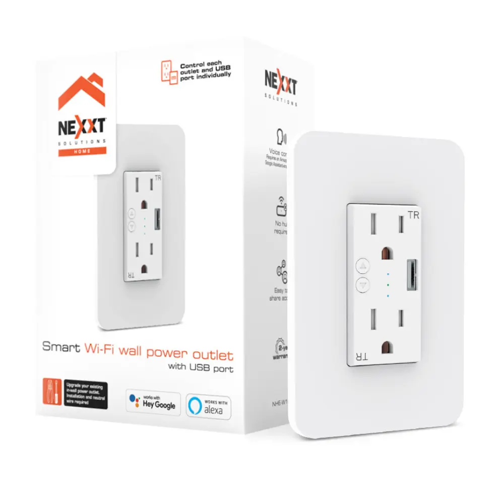 Nexxt Solutions Connectivity – Wall outlet USB