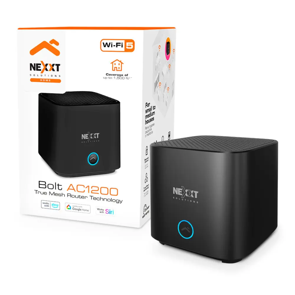 Nexxt Solutions Home – Wireless router – Wireless – 802.11a/b/g/n/ac – Desktop