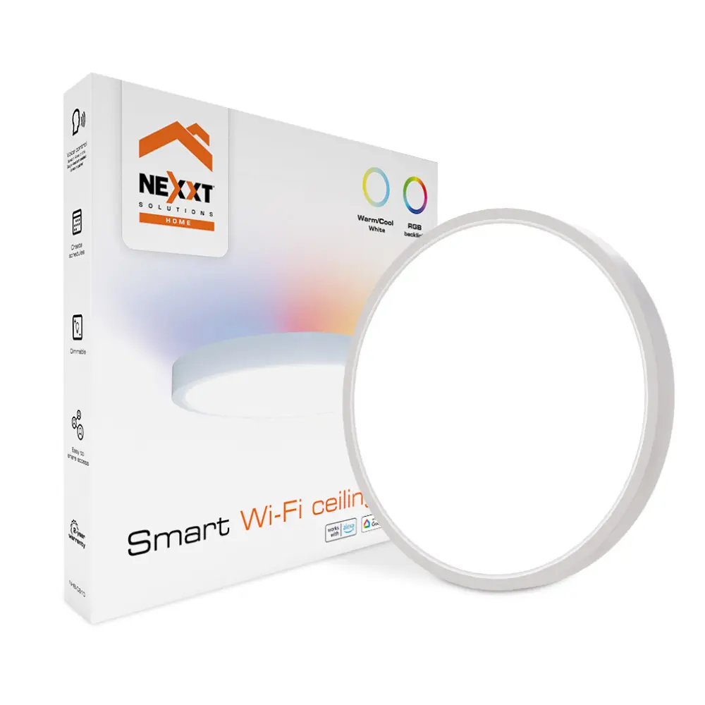 Lámpara de techo inteligente Wi-Fi