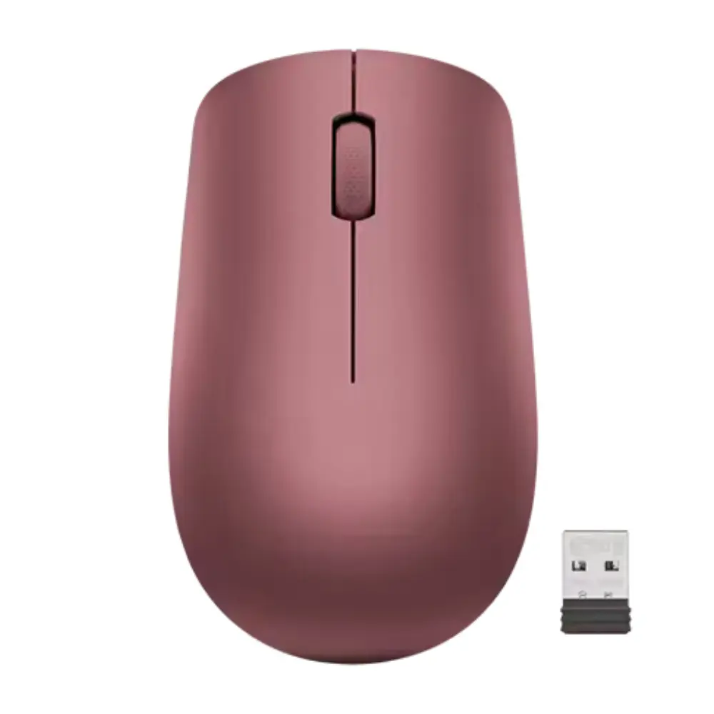 Lenovo – Mouse – Wireless – 530 Cherry Red