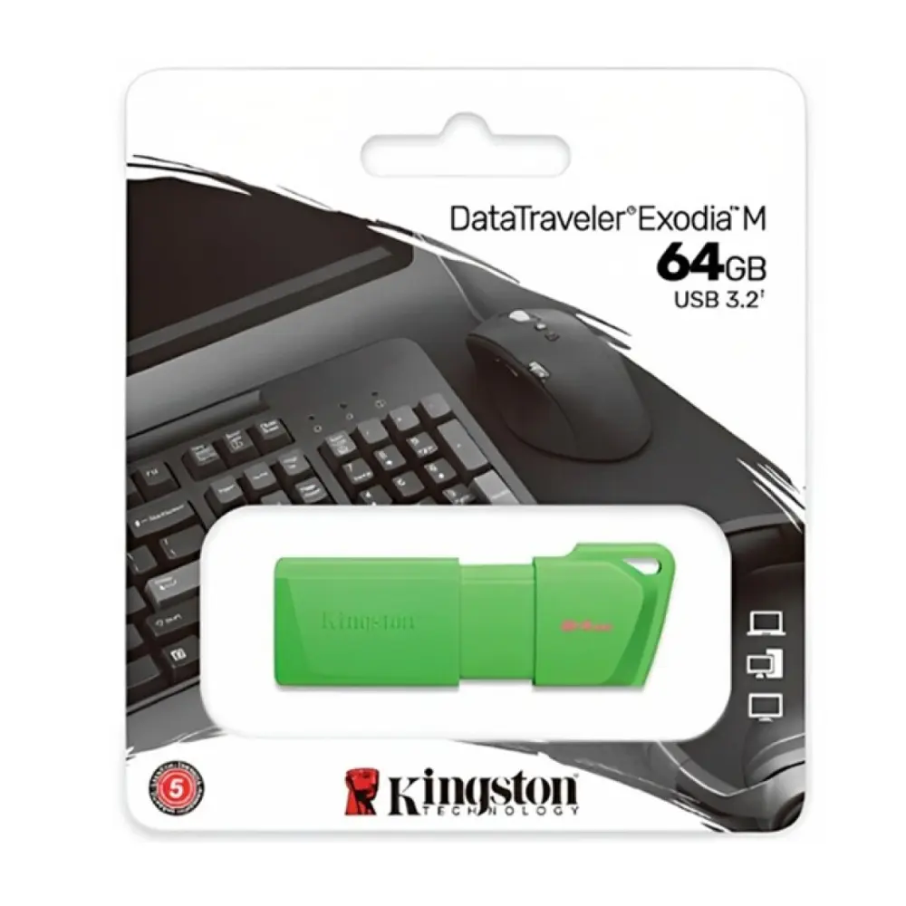 Kingston traveler exodia 64GB NEON GREEN