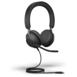 Jabra Evolve2 40 SE UC Stereo - Auricular - en oreja - cableado - USB-C - aislamiento de ruido - optimizado para UC - Image 2