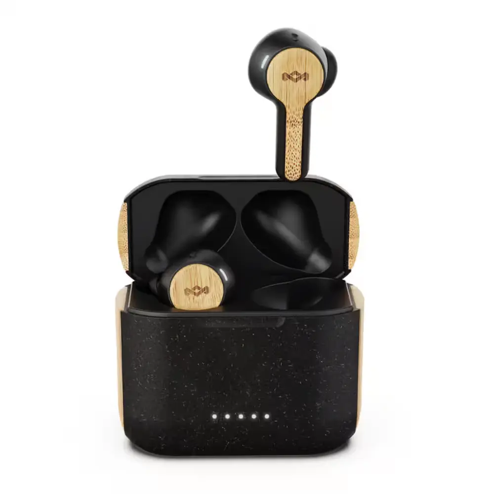 House of Marley Rebel – Auriculares inalámbricos con micro – en oreja – Bluetooth – aislamiento de ruido