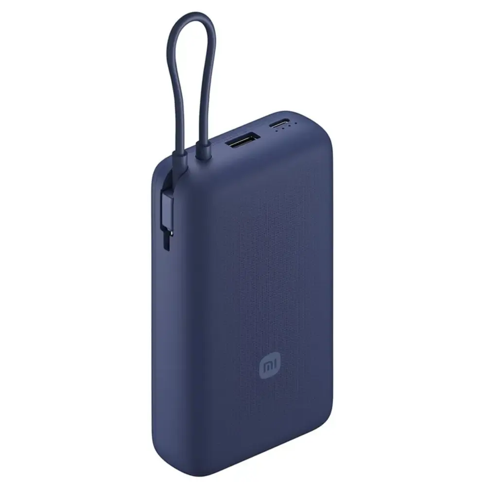Xiaomi – Power bank – 33 Watt – Lithium – Para Universal – 20000mAh (Integrated Cable) Bl