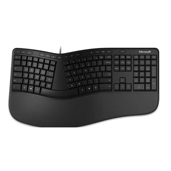 TECLADO MICROSOFT ERGO LXN-00003 MEMBRANA ALÁMBRICO USB ESPAÑOL