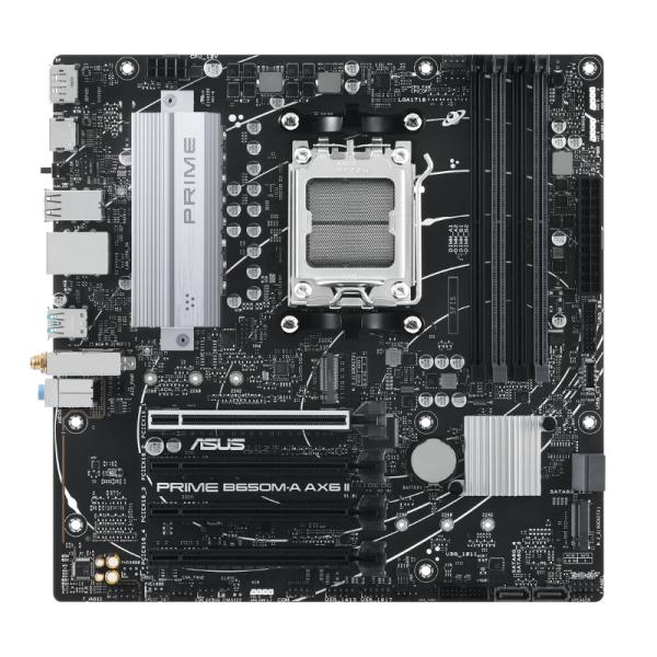 TARJETA MADRE ASUS PRIME B650M-A AX6 II AM5 MICRO-ATX DDR5 90MB1J90-M0EAY0