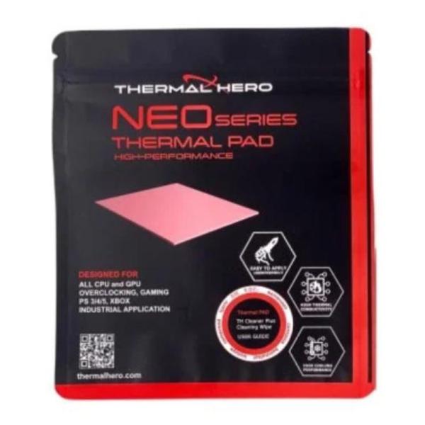 PARCHE TERMICO THERMAL HERO NEO PAD EDICION OVERCLOCK 100 X 100 X 1.5MM TEMPERATURA -40 ~ 220 °C  TH-412115-OC