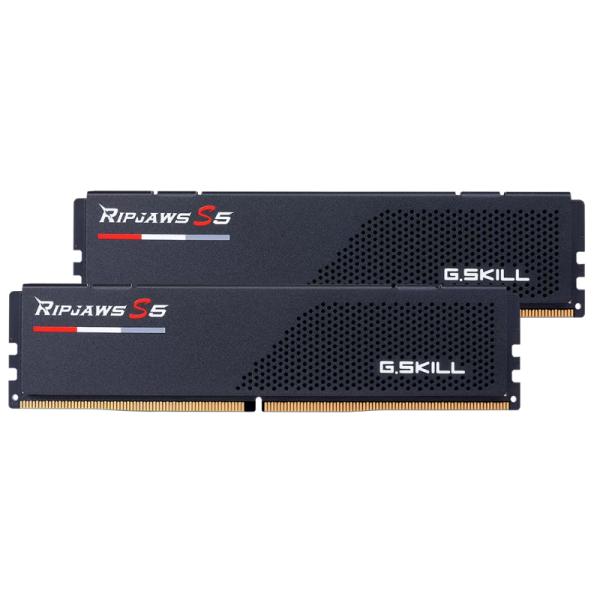 MEMORIA RAM PC 32GB (2 X 16GB) G.SKILL RIPJAWS S5 DDR5 6400MHZ CL36-48-48-102 F5-6400J3648F16GX2-RS5K