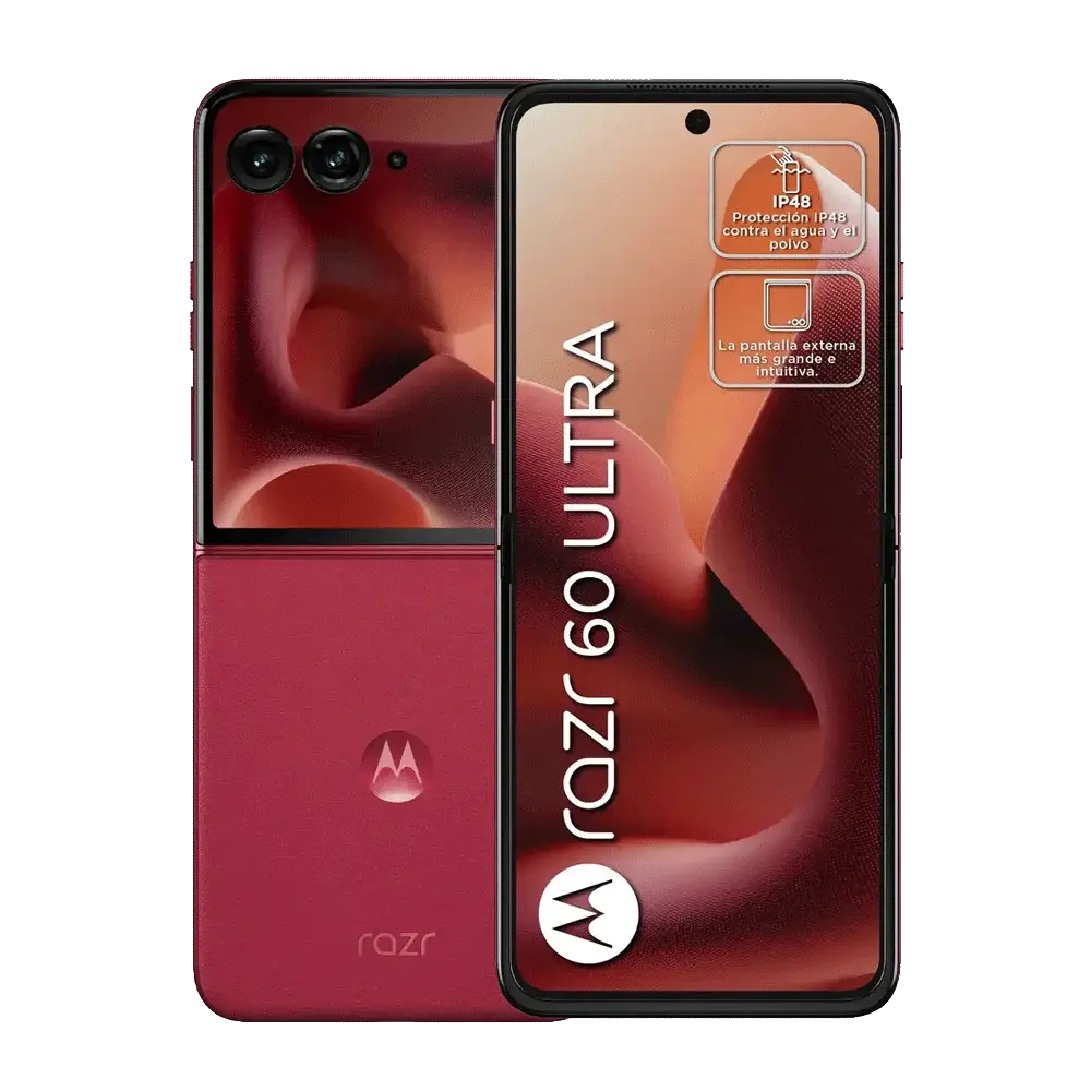 Motorola – 16 GB Razr 60 Ultra – Smartphone – Android – Rio Red – Touch – XT2551-6