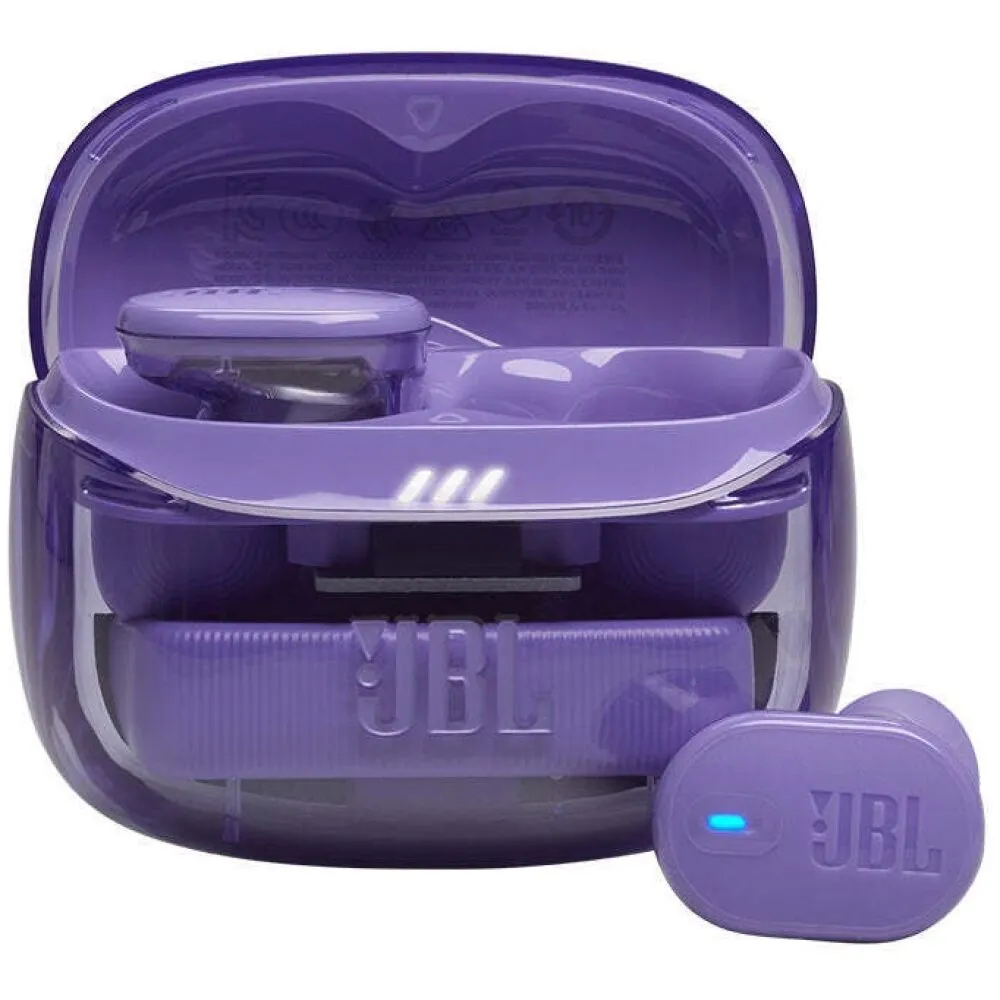 JBL Tune Flex 2 Ghost Headphones TWS Purple JBL Tune Flex 2 Ghost Headphones TWS Purple
