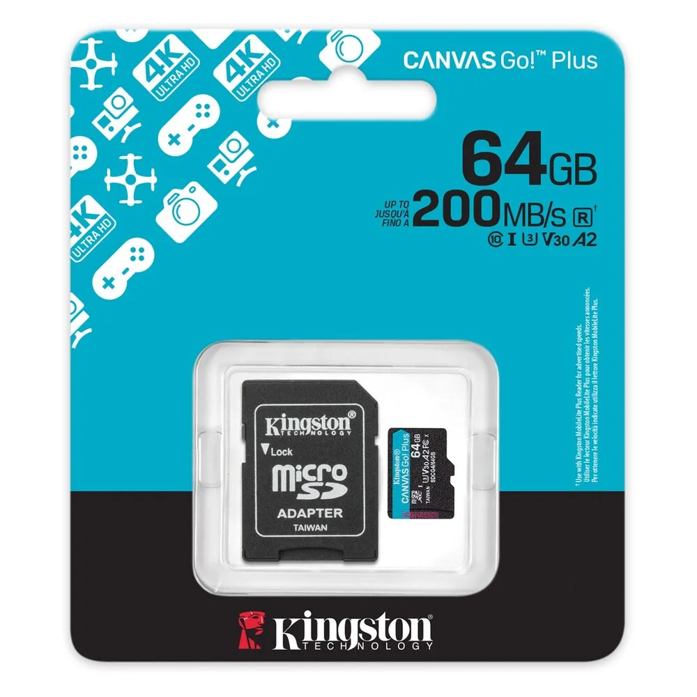 Flash memory card Kingston 64GB