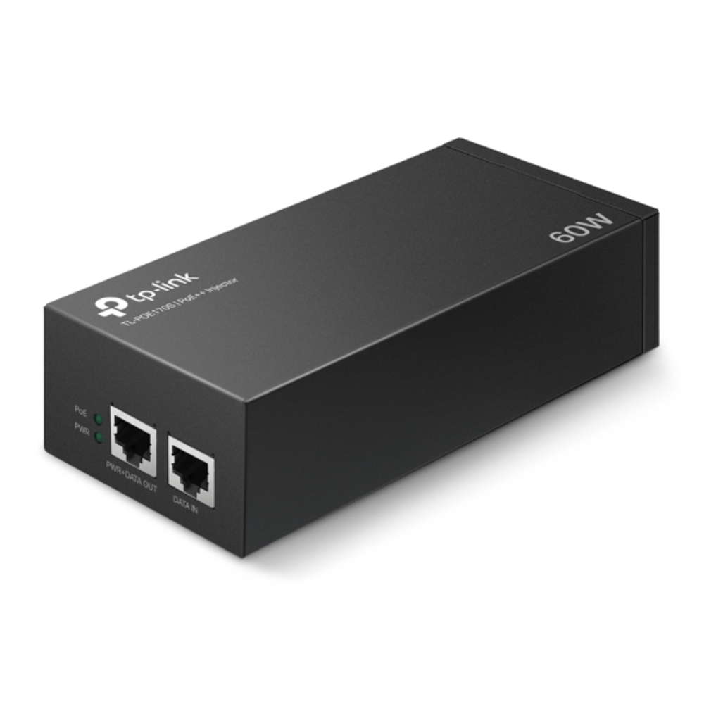 TP-Link TL-POE170S V1 – Inyector de corriente – CA 100-240 V – 60 vatios – conectores de salida: 1